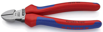 Knipex 70 02 160 Seitenschneider Kopf poliert Griffe mit Mehrkomponenten-Hüllen 7002160 - Maranos.de