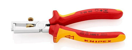Knipex 11 06 160 VDE - Abisolierzange Isolierzange 1106160 - Maranos.de