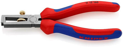 Knipex Abisolierzange 1112160 Isolierzange 160mm 11 12 160 - Maranos.de
