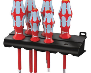 Wera 05022745001 Schraubendrehersatz 3165 i/6 Edelstahl + Rack VDE - Maranos.de