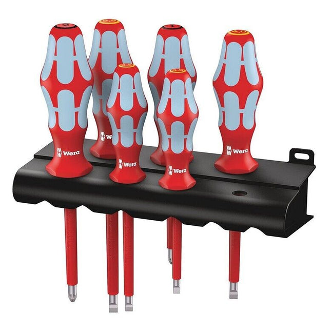 Wera 05022745001 Schraubendrehersatz 3165 i/6 Edelstahl + Rack VDE - Maranos.de