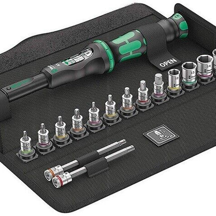 Wera 05004180001 Bicycle Set Torque 1 Fahrrad Drehmomentschlüssel-Set 16tlg. - Maranos.de