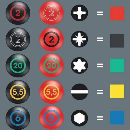 Wera 05051011001 Kraftform XXL 2 Schraubendreher Set 12-teilig - Maranos.de