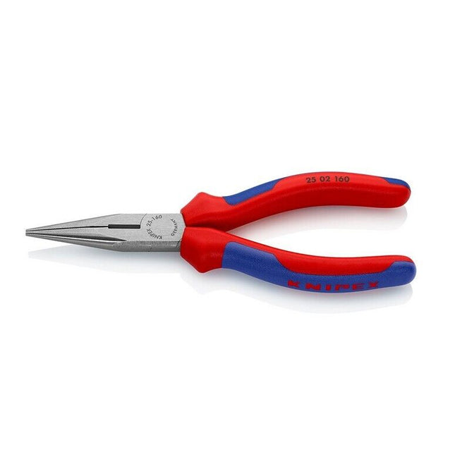 Knipex 2502160 Flachrundzange mit Schneide 25 02 160 Radiozange - Maranos.de