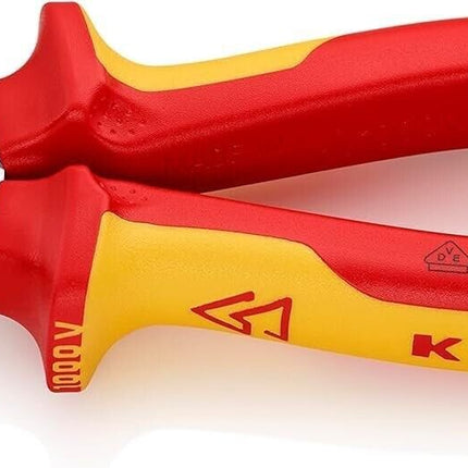 Knipex 03 06 180 VDE-Kombizange mit Mehrkomponenten Hüllen 0306180 - Maranos.de