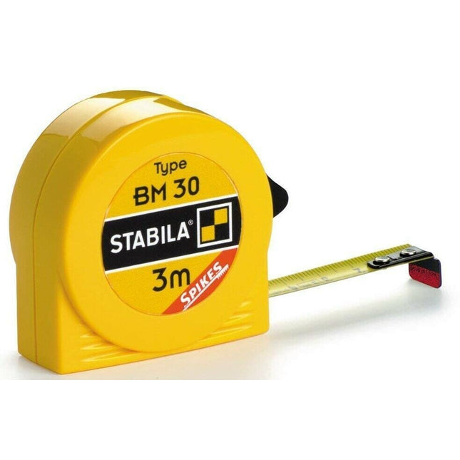 Stabila Taschenbandmaß BM 30 (W) L3 mxB12,5 mm 3m - 16450 - Maranos.de