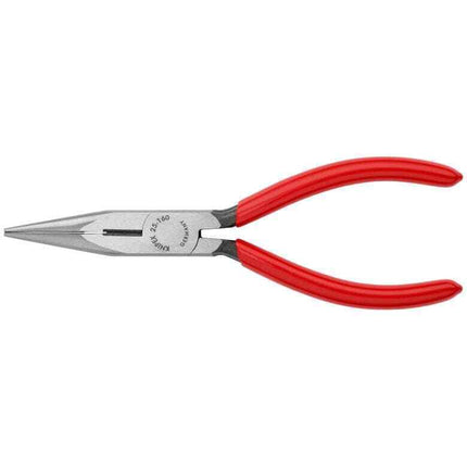 Knipex 25 01 160 Flachrundzange mit Schneide 2501160 Spitzzange Zange gerade - Maranos.de