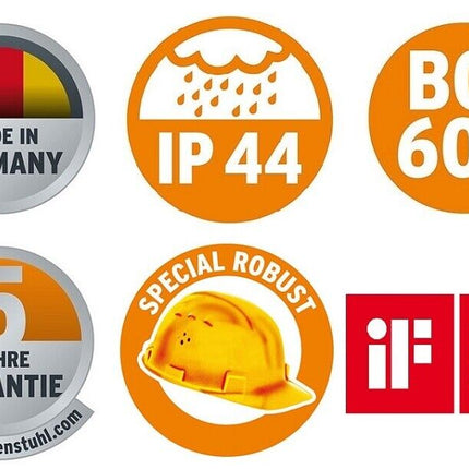 Brennenstuhl professionalLINE Kabeltrommel BQ IP44 50m H07BQ-F 3G1,5 BGI608 - Maranos.de