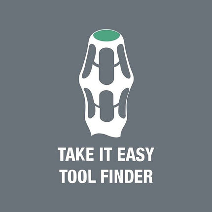 Wera 05022745001 Schraubendrehersatz 3165 i/6 Edelstahl + Rack VDE - Maranos.de