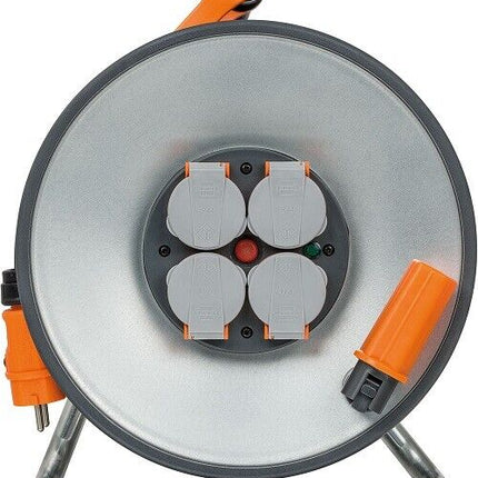 Brennenstuhl professionalLINE SteelCore Kabeltrommel IP44 33m H07BQ-F 3G2,5 BGI608 - Maranos.de