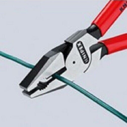 Knipex Kraft Kombizange 0202180 schwarz atramentiert Hohe Hebelwirkung 02 02 180 - Maranos.de