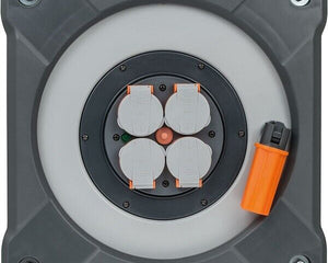 Brennenstuhl professionalLINE Kabeltrommel BQ IP44 50m H07BQ-F 3G1,5 BGI608 - Maranos.de