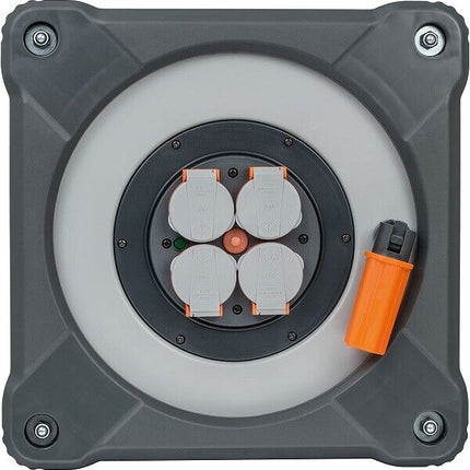 Brennenstuhl professionalLINE Kabeltrommel BQ IP44 50m H07BQ-F 3G1,5 BGI608 - Maranos.de