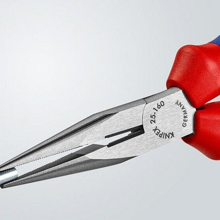 Knipex 2502160 Flachrundzange mit Schneide 25 02 160 Radiozange - Maranos.de