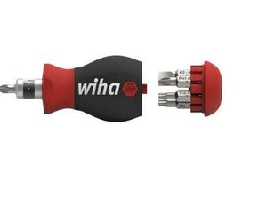 Wiha SB 3802-01 Schraubendreher mit Bit Magazin Stubby 7 Doppelbits - Maranos.de