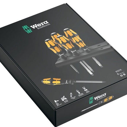 Wera 932/6 Schraubendrehersatz Kraftform 05018282001 Schraubmeißel Rack - Maranos.de