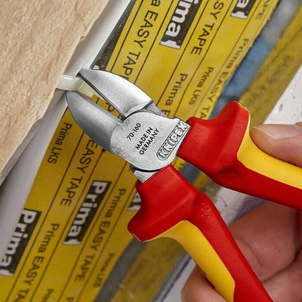 Knipex 70 06 160 VDE - Seitenschneider Schneid-Zange Abgleitschutz 7006160 - Maranos.de