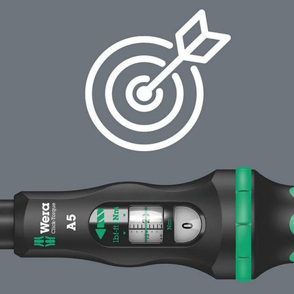 Wera 05075610001 Click-Torque B 1 Drehmomentschlüssel mit Umschaltkn. 10-50Nm - Maranos.de