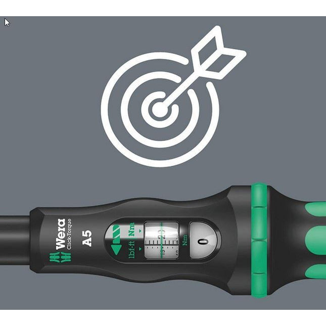 Wera 05075610001 Click-Torque B 1 Drehmomentschlüssel mit Umschaltkn. 10-50Nm - Maranos.de