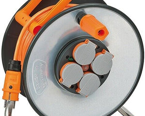 Brennenstuhl professionalLINE SteelCore Kabeltrommel IP44 33m H07BQ-F 3G2,5 BGI608 - Maranos.de