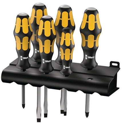 Wera 932/6 Schraubendrehersatz Kraftform 05018282001 Schraubmeißel Rack - Maranos.de