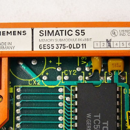Siemens Memory Submodule 6ES5375-0LD11 / 6ES5 375-0LD11 E:3 - Maranos.de