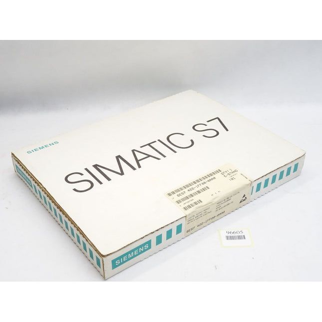 Siemens 6ES7422-1FF00-0AA0 6ES7 422-1FF00-0AA0 Neu OVP versiegelt - Maranos.de