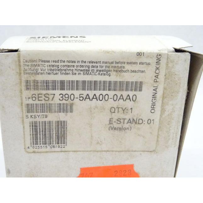 Siemens 6ES7390-5AA00-0AA0 / 6ES7 390-5AA00-0AA0 NEU/OVP versiegelt - Maranos.de