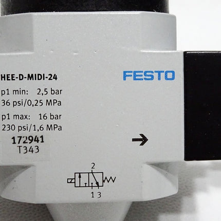 Festo 172941 HEE-D-MIDI-24 Einschaltventil - Maranos.de