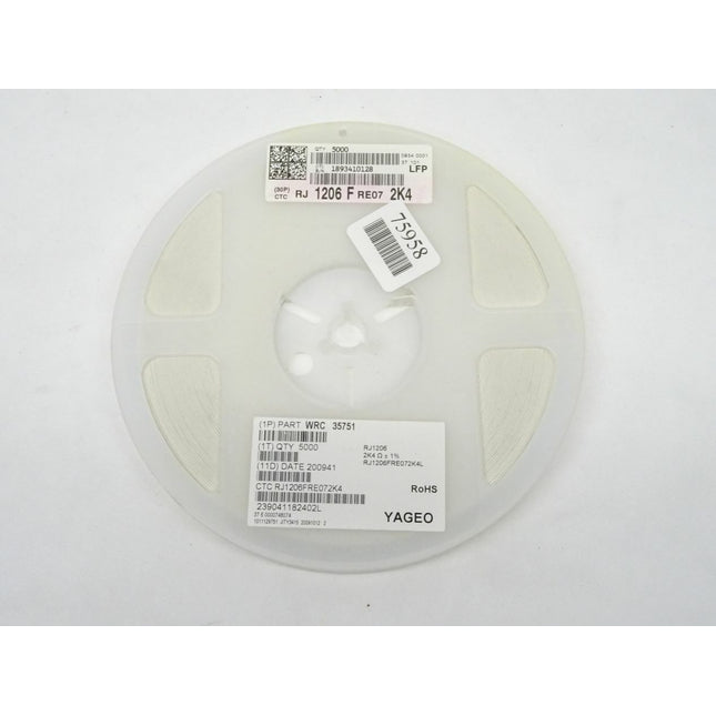 5000x YAGEO WRC35751 / RJ1206 / 2K4 Widerstände - Maranos.de