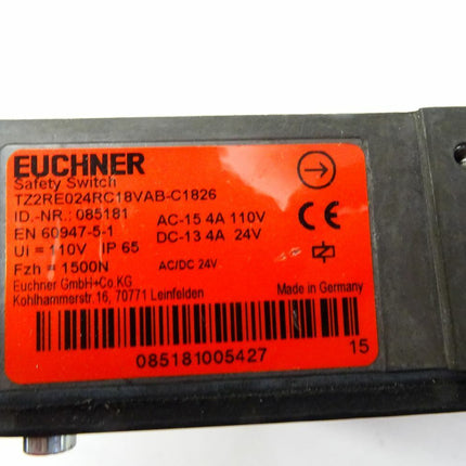 Euchner Safety Switch TZ2RE024RC18VAB-C1826 / 085181 - Maranos.de