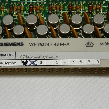 Siemens C71458-A6076-A11 Steuerplatine C71458A6076A11 - Maranos.de