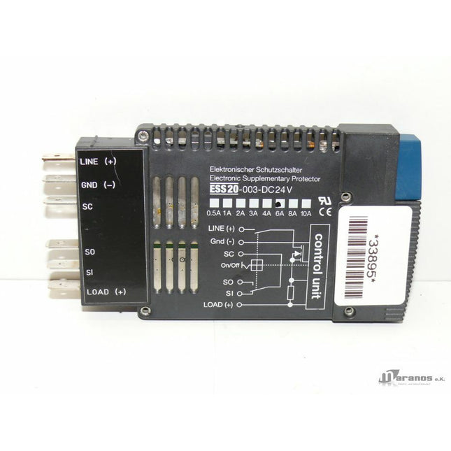 E-T-A ESS20-003-DC24V 6A Elektronischer Schutzschalter - Maranos.de