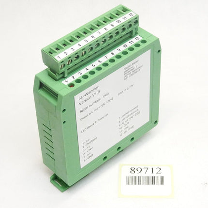 Stefan Badur electronic I-U-Wandler V1.0 - Maranos.de