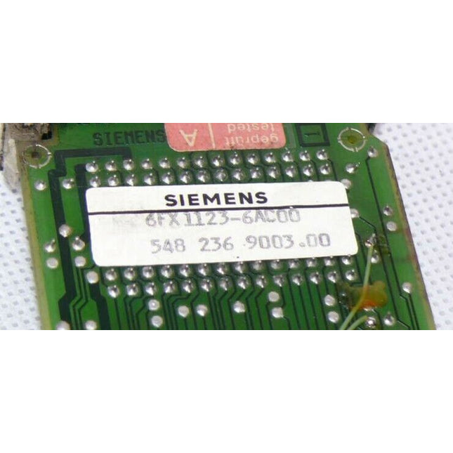 Siemens Sinumerik 6FX1123-6AC00 Module - Maranos.de