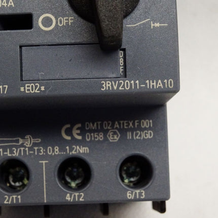 Siemens Sirius 3RV2011-1HA10 Leistungsschalter - Maranos.de