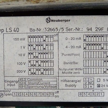 STAMA NKG Tasten K5 232 900 05 / K523290005 / Neuberger LS40 / 32665 - Maranos.de