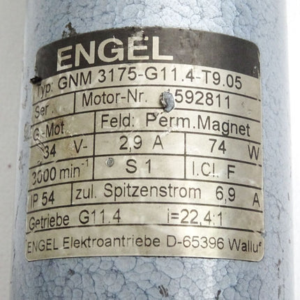 Engel GNM3175 GNM 3175-G11.4-T9.05 Gleichstrom-Motor 3000min-1 - Maranos.de