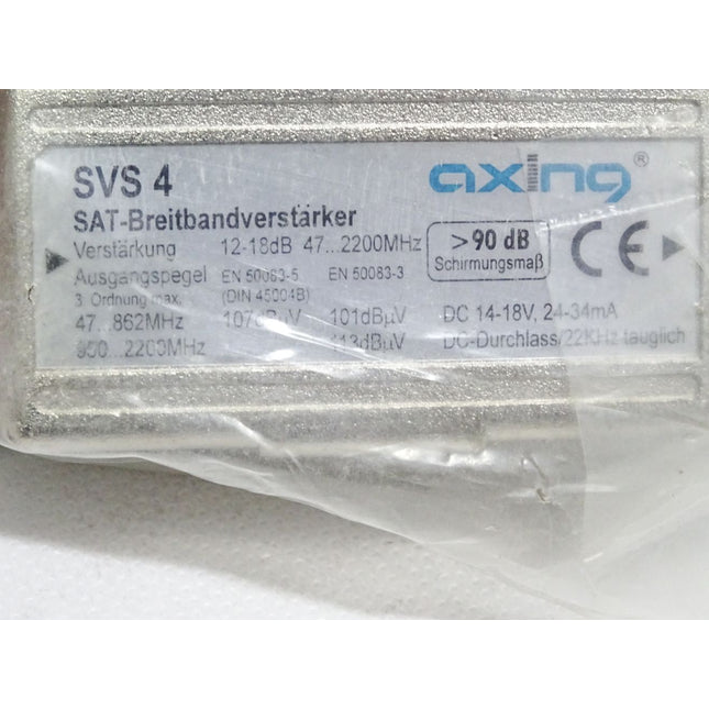 Axing SVS4 SAT-Leitungsverstärker 12-18dB 47...2200MHz / Neu - Maranos.de