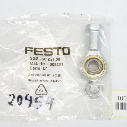 Festo 009261 Gelenkkopf SGS-M10X1,25 / Neu OVP - Maranos.de