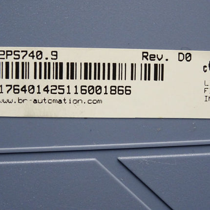 B&R 2010 Netzteilmodul 2PS740.9 Rev.D0 - Maranos.de