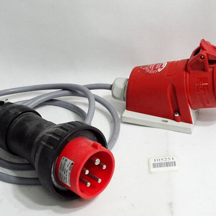 Mennekes Stecker 16A-6h Typ 31 CEAG GHG5117506R0001 - Maranos.de