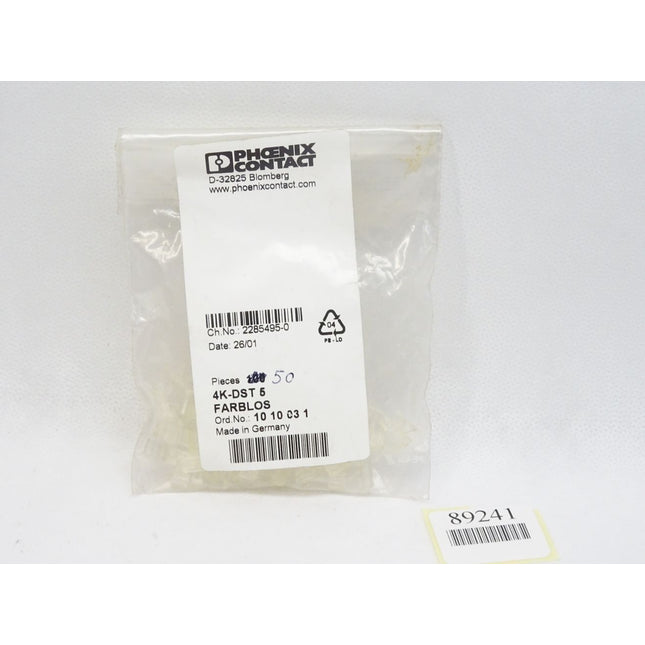 Phoenix Contact Schildchenträger 4K-DST5 / 1010031 / Inhalt : 50 Stück / Neu OVP - Maranos.de