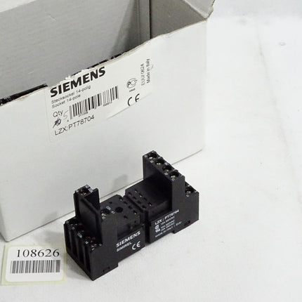 Siemens Stecksockel 14-polig PT78704 / Inhalt:5 Stück / Neu OVP - Maranos.de