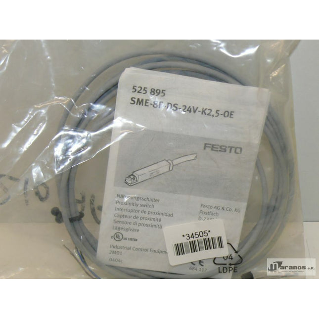 NEU/OVP Festo SME-8F-DS-24V-K2,5-0E Näherungsschalter - Maranos.de