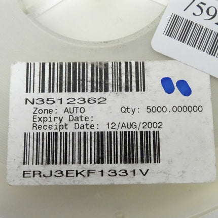 5000x Panasonic ERJ3EKF1331V / 1.33K Ohm Widerstand - Resisitor - Maranos.de