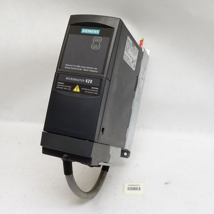 Siemens Micromaster420 6SE6420-2UC12-5AA1 6SE6 420-2UC12-5AA1 6SE6400-2FL01-0AB0 0.25kW - Maranos.de