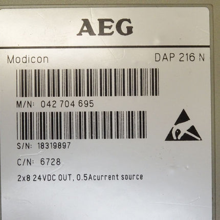 AEG Modicon DAP216N - Maranos.de