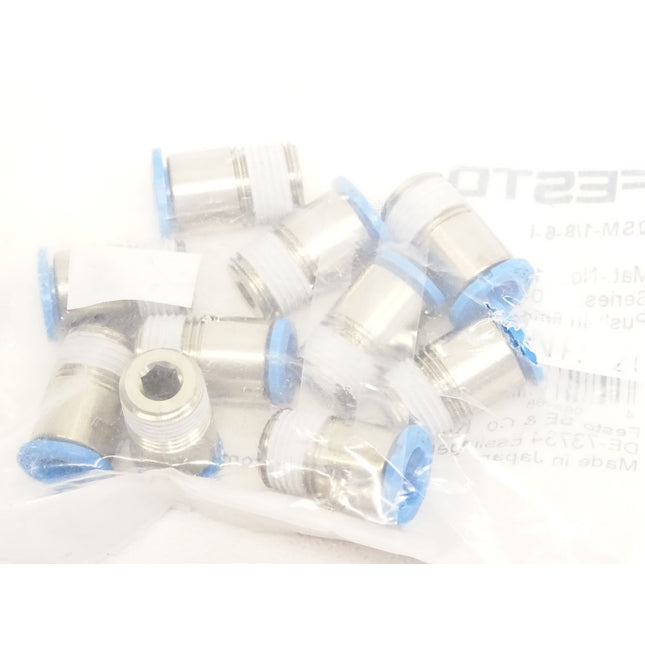 Festo QSM-1/8-6-I / 153318 / Inhalt : 10 Stück / Push-in fitting / Neu OVP - Maranos.de