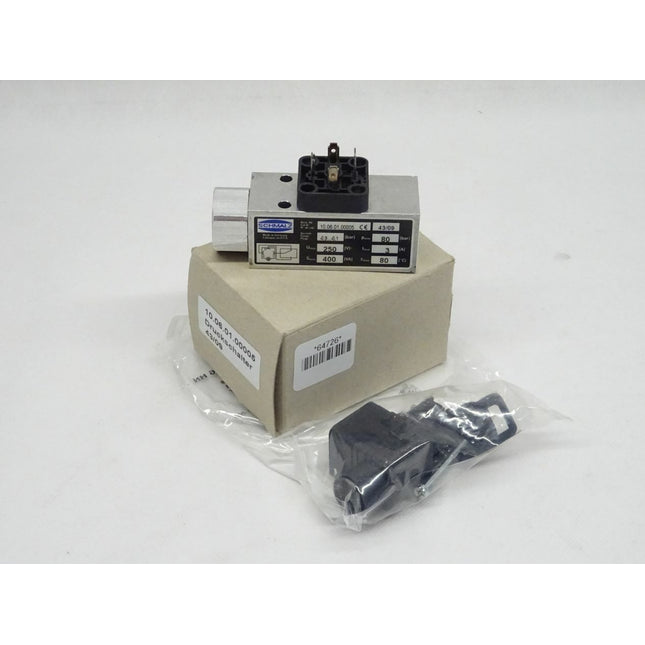 Schmalz 10.06.01.00005 Druckschalter 0,9-0,1 bar / max80bar / 3A NEU-OVP - Maranos.de